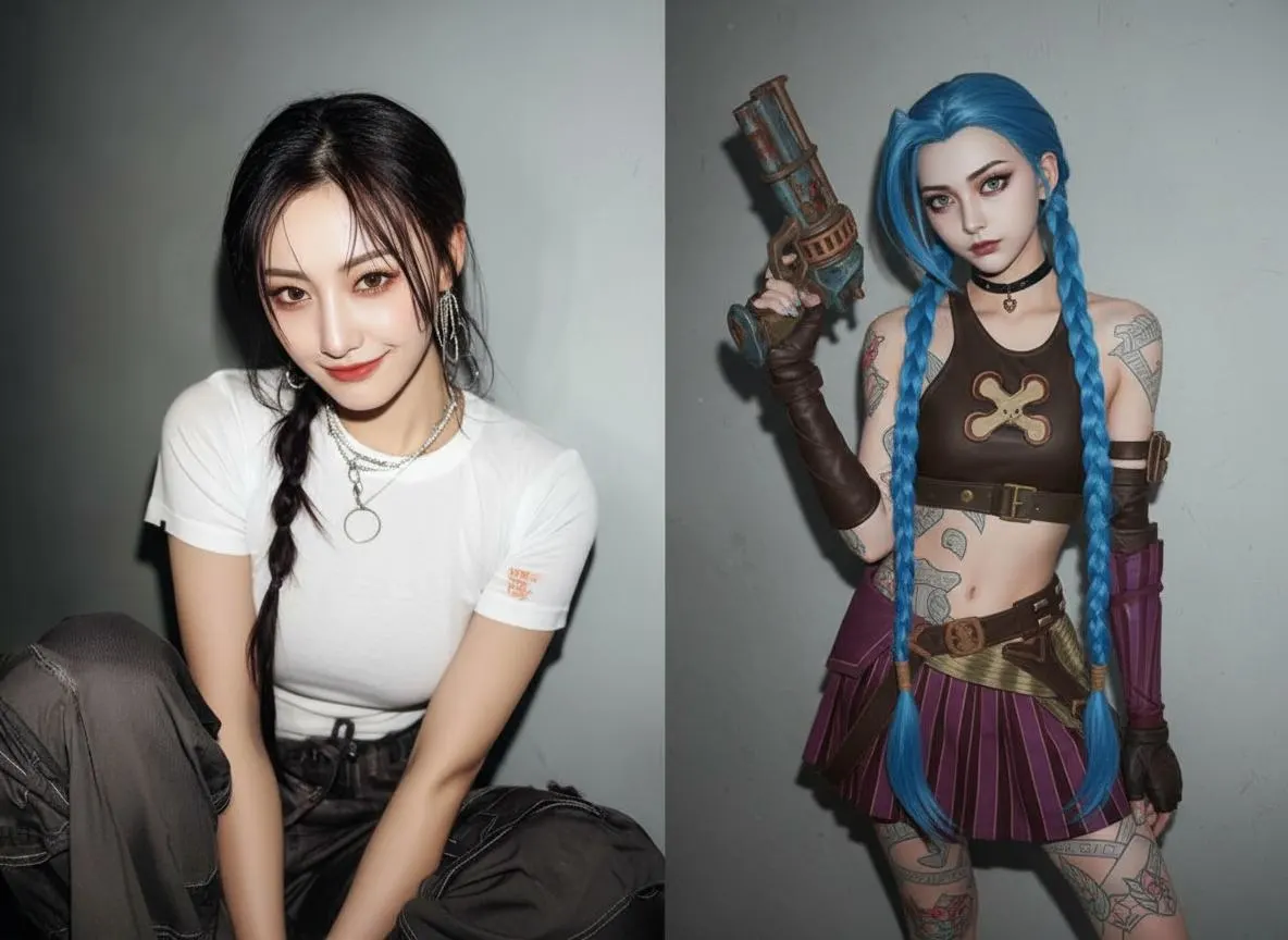 Click to zoom Cosplay Maker Generated Example 19 - Nano Banana AI Transformation Result