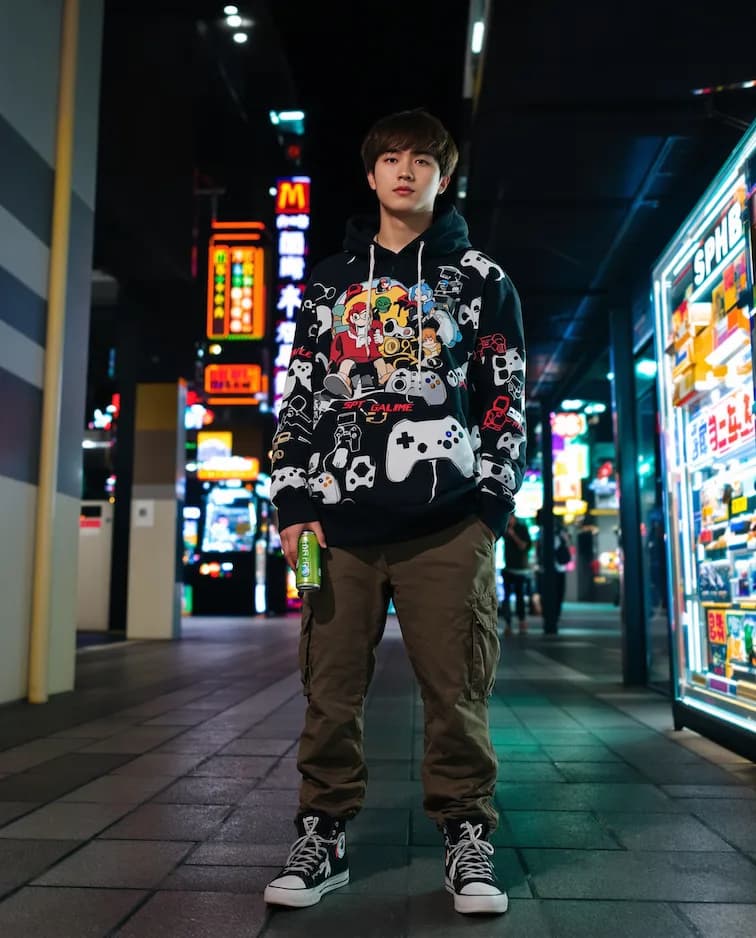 Click to zoom Esports Portrait Photography Original Example 8 - Before Nano Banana AI Transformation