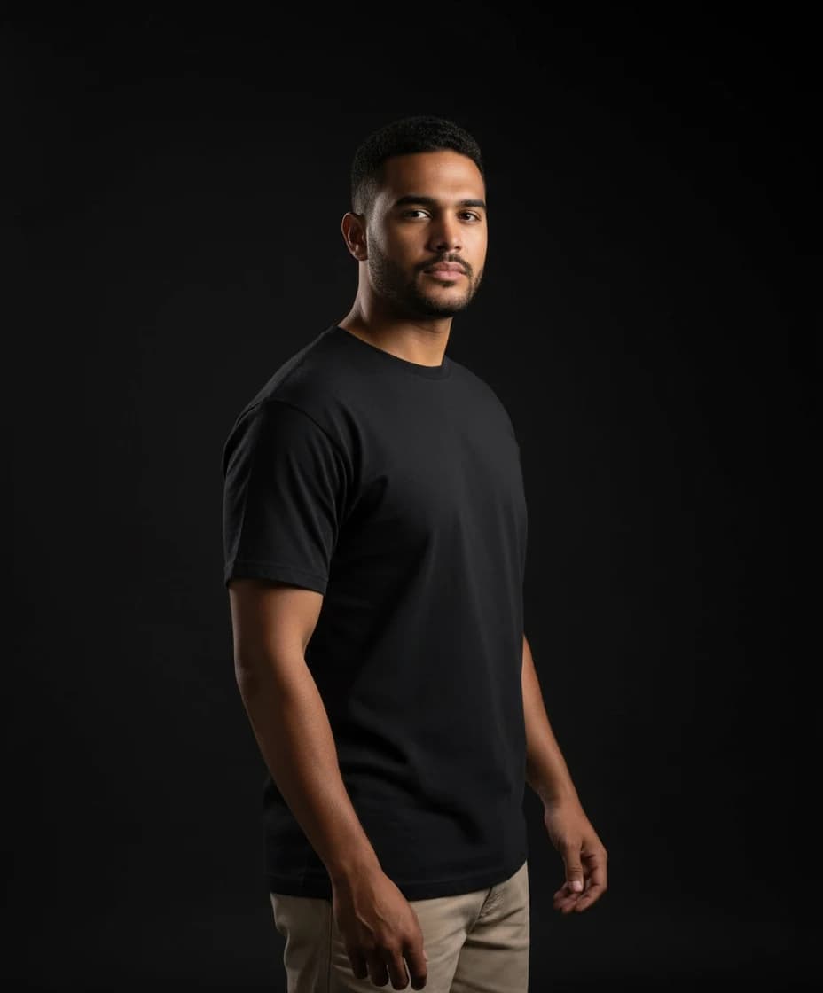 Click to zoom Studio Portrait Generated Example 7 - Nano Banana AI Transformation Result